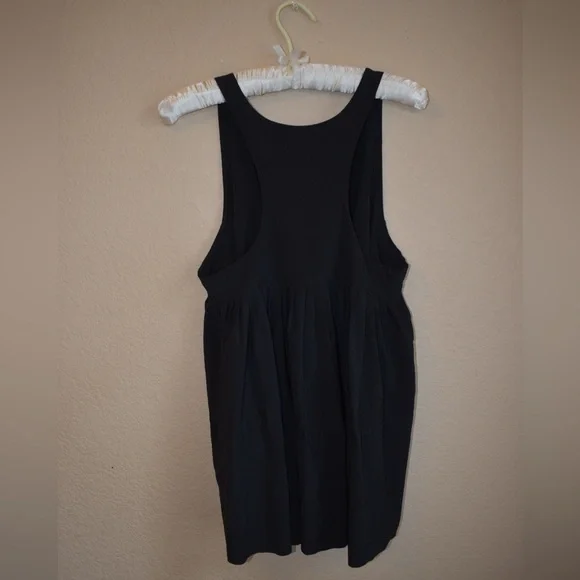 ATHLETA Swing Forward Pleated Tank, Black, L - Picture 11 of 12